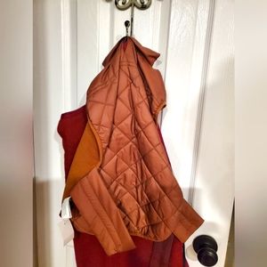 J.crew XL Copper dog vest NWT